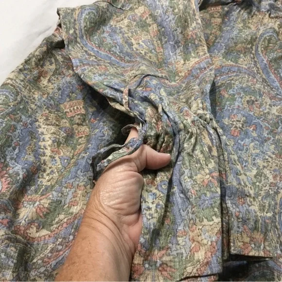 Ichi One of a Kind Linen Dress NWOT - Picture 7 of 8